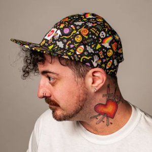 Woke Face Space Mix 5-Panel Hat | TOOGUMSHOE | AB